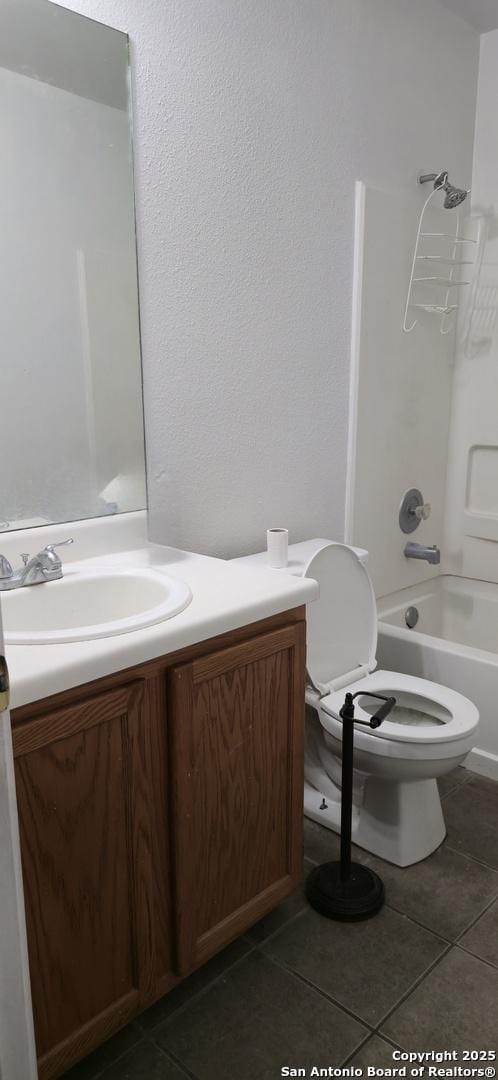 335 Silver Bit, San Antonio, TX 78227 - full bath featuring vanity, tile patterned flooring, and shower / washtub combination