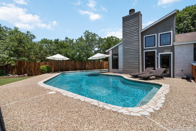 2102 Encino Clf, San Antonio, TX 78259 - view of pool with a patio