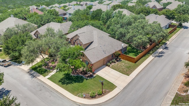 3415 Crest Noche Dr, San Antonio, TX 78261 - aerial perspective of suburban area