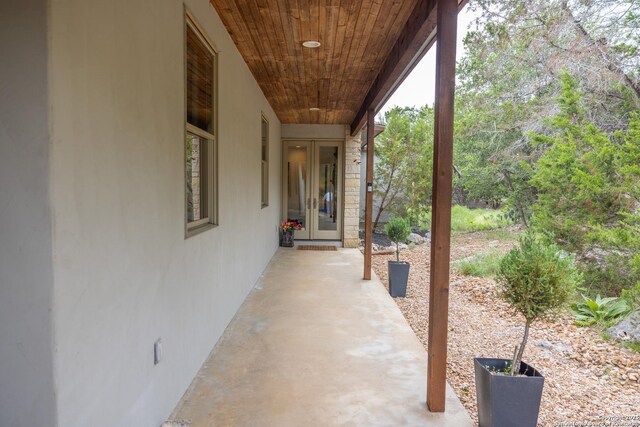 317 Saddle Mtn, Boerne, TX 78006 - view of patio