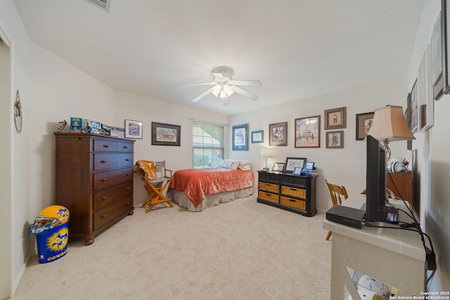 5327 Stormy Skies, San Antonio, TX 78247 - bedroom with carpet flooring and a ceiling fan