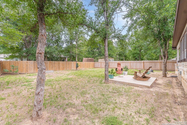 114 Mokukua Ln, Bastrop, TX 78602 - view of fenced backyard