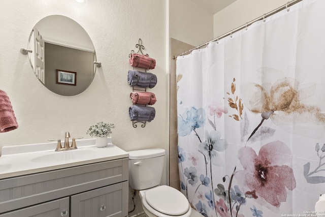 27306 Pollock, San Antonio, TX 78260 - full bathroom featuring vanity and a shower with curtain