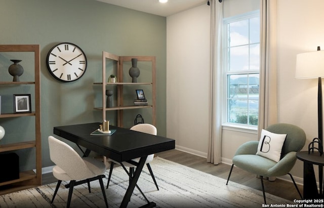 14426 Daphne Bnd, San Antonio, TX 78253 - office with wood finished floors and baseboards