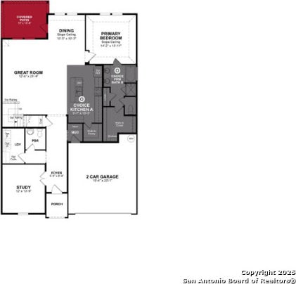 14426 Daphne Bnd, San Antonio, TX 78253 - view of home floor plan