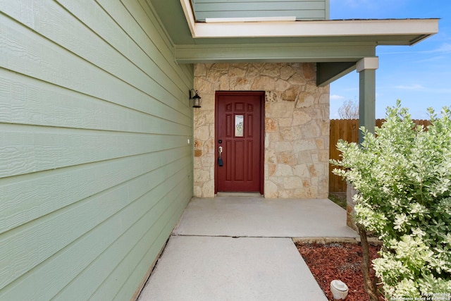 221 Passerina Spur, Schertz, TX 78154 - property entrance featuring stone siding