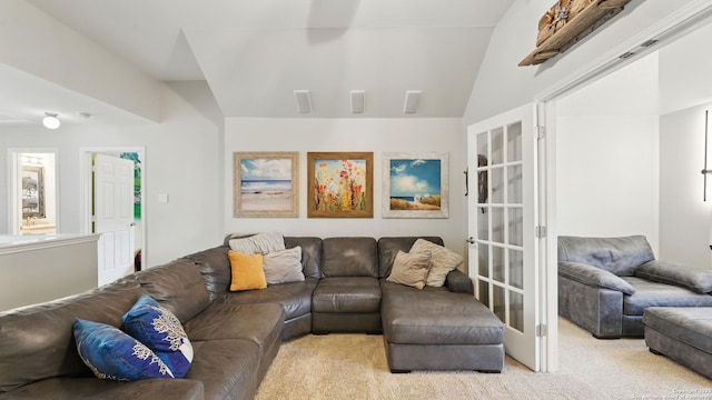 1739 Oak Gln, New Braunfels, TX 78132 - living room with vaulted ceiling