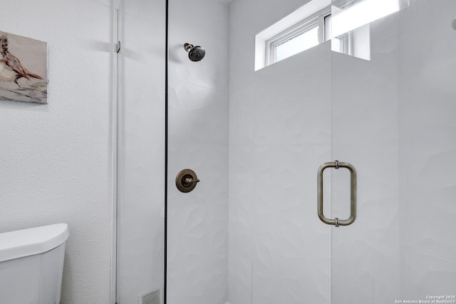 2116 Turkey Ledge, San Antonio, TX 78232 - bathroom featuring a shower stall