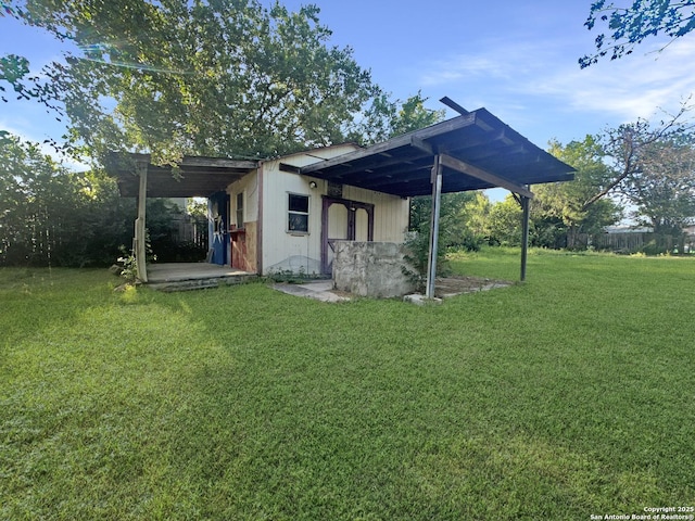3923 Maxine, San Antonio, TX 78228 - back of house