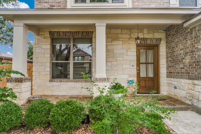 108 Brown Hawk, Boerne, TX 78006 - entrance to property with covered porch