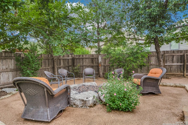108 Brown Hawk, Boerne, TX 78006 - fenced backyard with a patio