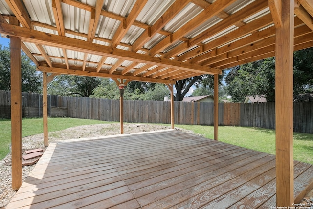 6914 Glen Gate, San Antonio, TX 78239 - deck featuring a fenced backyard