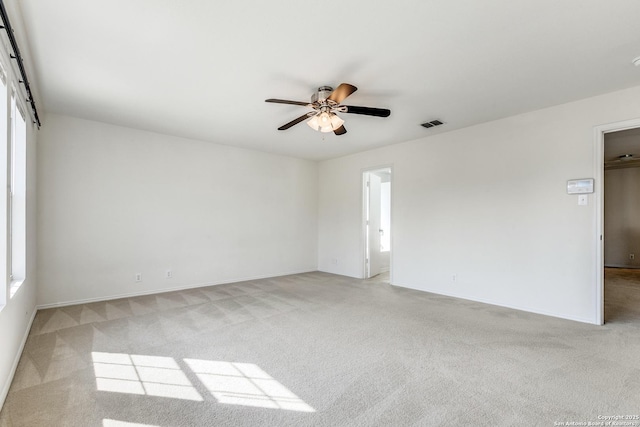 11747 Silver Pr, San Antonio, TX 78254 - unfurnished room featuring ceiling fan and carpet