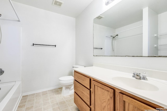 11747 Silver Pr, San Antonio, TX 78254 - bathroom featuring vanity and bathtub / shower combination