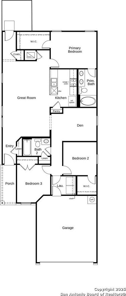 4811 Pico Pico St, San Antonio, TX 78222 - view of home floor plan
