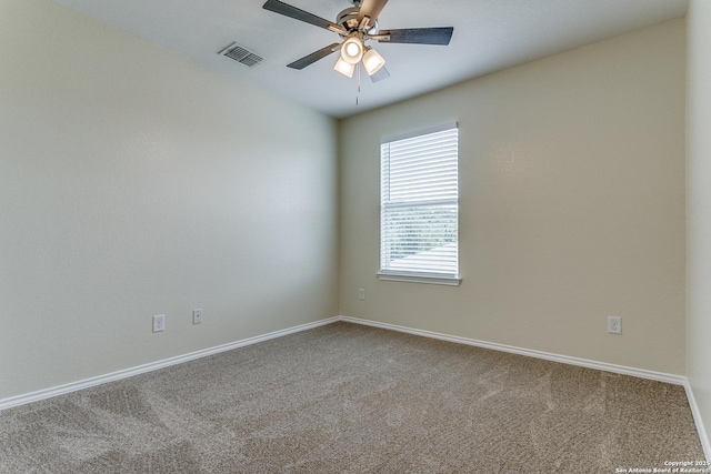 27338 Wrought Iron, San Antonio, TX 78260 - carpeted empty room featuring ceiling fan and baseboards