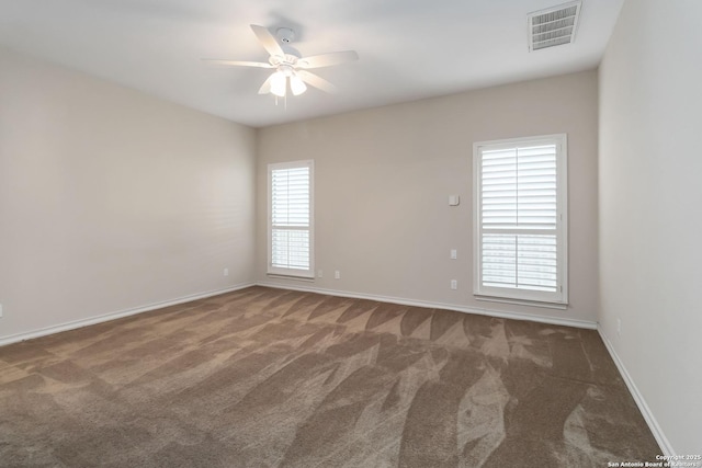 1407 Canyon Edge, San Antonio, TX 78248 - empty room with carpet flooring and a ceiling fan