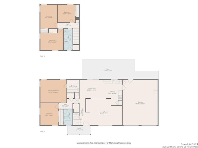 910 Mount Kisco, San Antonio, TX 78213 - view of home floor plan