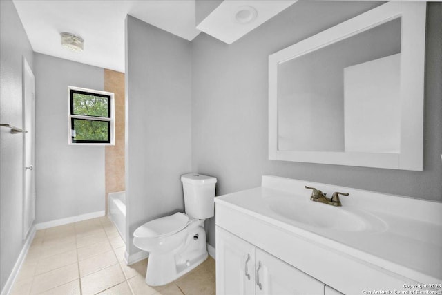 910 Mount Kisco, San Antonio, TX 78213 - bathroom featuring vanity and tile patterned flooring