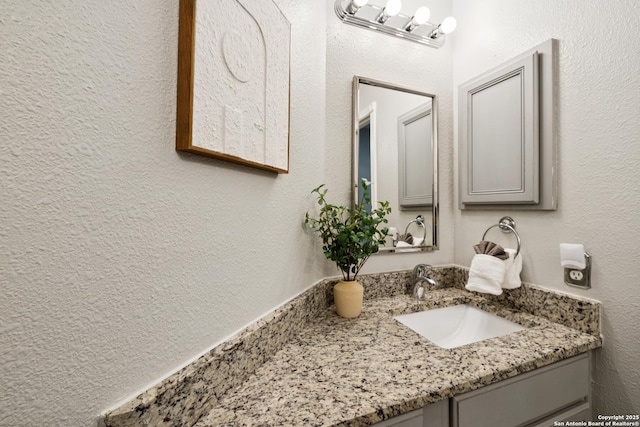 4130 Luckenbach, San Antonio, TX 78251 - bathroom featuring vanity