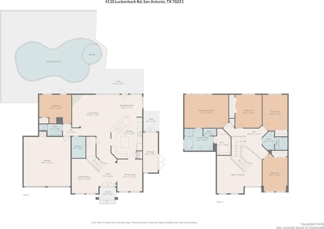4130 Luckenbach, San Antonio, TX 78251 - view of room layout