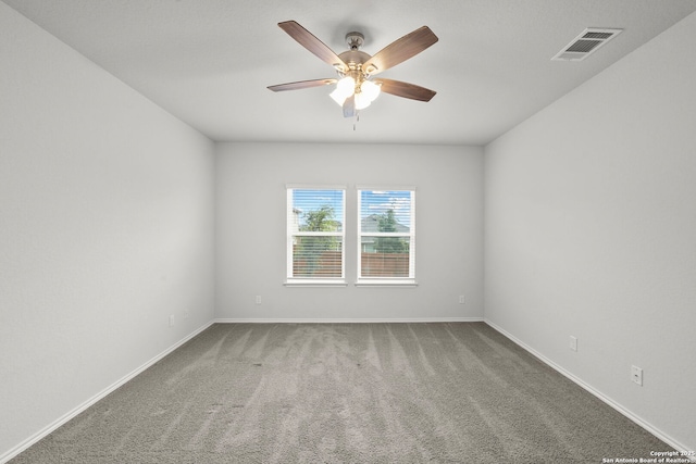 14034 Breccia, San Antonio, TX 78253 - spare room with carpet and a ceiling fan