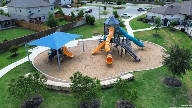 14034 Breccia, San Antonio, TX 78253 - communal playground featuring a residential view