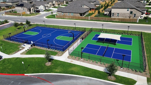 14034 Breccia, San Antonio, TX 78253 - view of sport court with a residential view and community basketball court