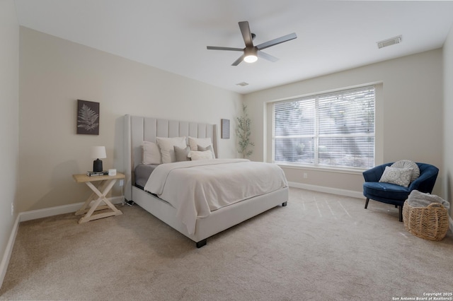 21731 Cliff Vw, San Antonio, TX 78259 - bedroom with carpet flooring and a ceiling fan