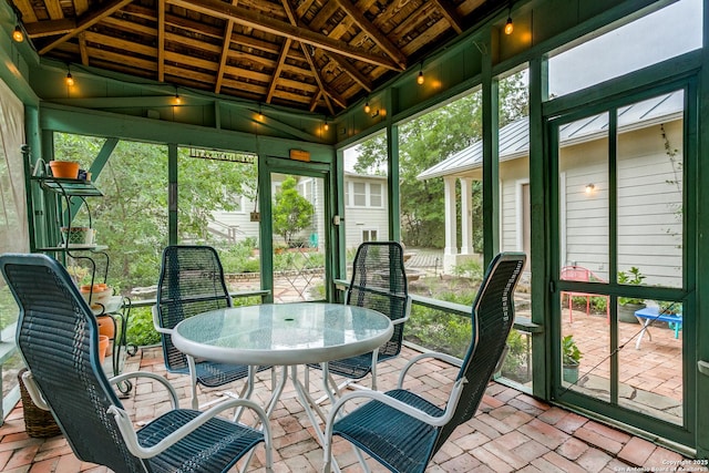158 Laurel Hts, San Antonio, TX 78212 - sunroom featuring outdoor dining area and healthy amount of natural light