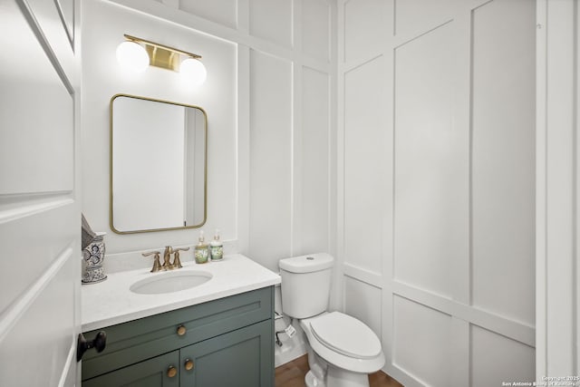 1939 W French Pl, San Antonio, TX 78201 - half bath with vanity and toilet