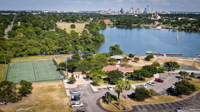 1939 W French Pl, San Antonio, TX 78201 - view of urban area featuring a large body of water and a tree filled landscape