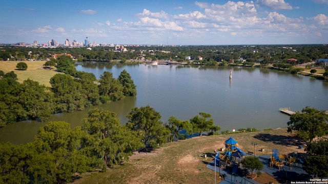 1939 W French Pl, San Antonio, TX 78201 - drone / aerial view of a tree filled landscape
