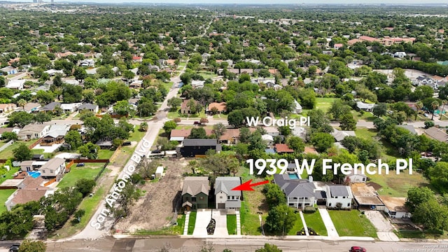 1939 W French Pl, San Antonio, TX 78201 - aerial view of residential area