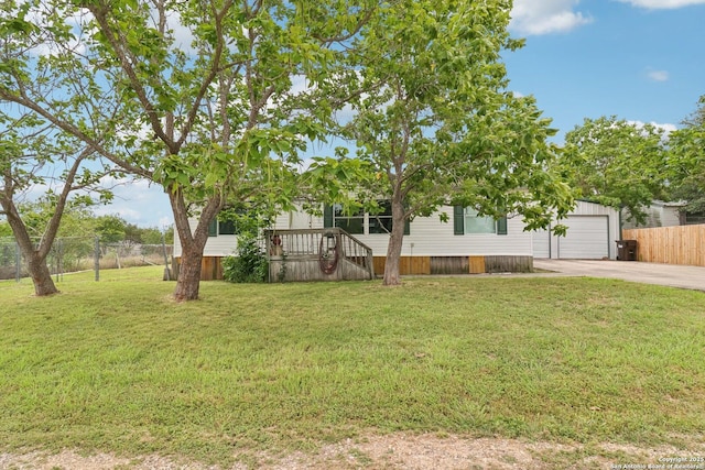 1111 Valeria, Marion, TX 78124 - view of front of property with concrete driveway and a garage