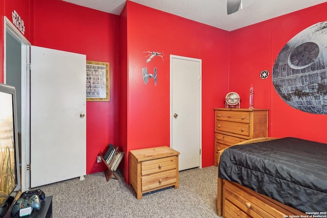 1111 Valeria, Marion, TX 78124 - bedroom with carpet flooring and a ceiling fan