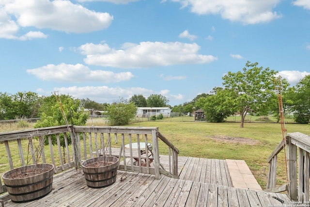 1111 Valeria, Marion, TX 78124 - wooden deck featuring a fenced backyard