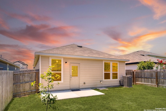 759 Crested Iris, New Braunfels, TX 78130 - back of house with a fenced backyard and a patio area