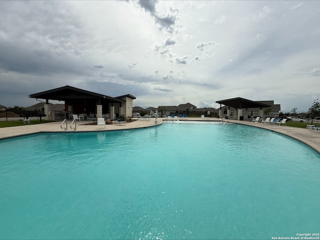 759 Crested Iris, New Braunfels, TX 78130 - community pool featuring a patio