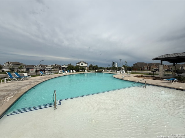 759 Crested Iris, New Braunfels, TX 78130 - community pool with a patio area and a gazebo