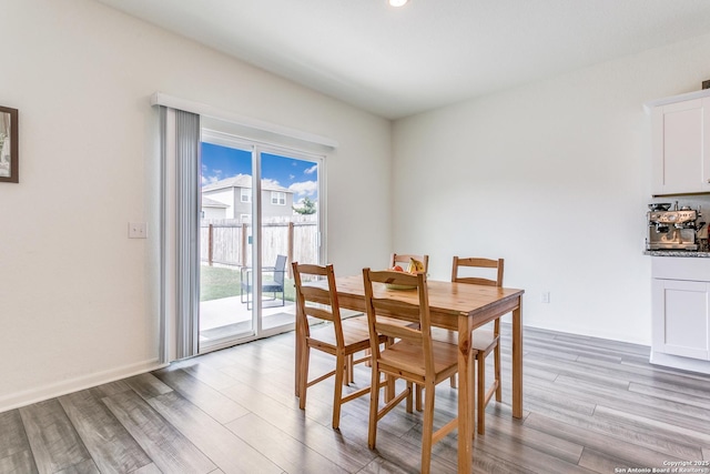 5323 Flying Hooves, San Antonio, TX 78222 - dining area with light wood-style floors and recessed lighting