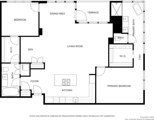 313 17th Unit, Austin, TX 78701 - view of floor plan / room layout