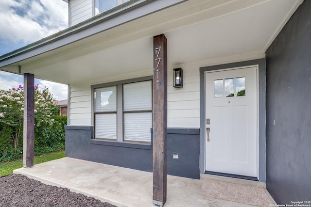 7711 Chatsworth, San Antonio, TX 78250 - doorway to property