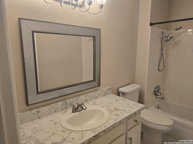 5214 King George, San Antonio, TX 78229 - full bathroom with vanity and shower / washtub combination