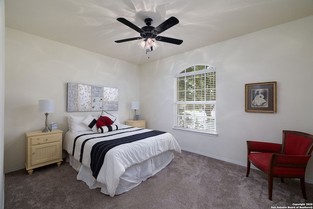 401 Canterbury, Cibolo, TX 78108 - carpeted bedroom with a ceiling fan