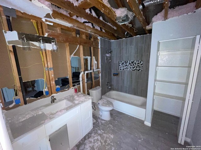 103 Saint Martin, San Antonio, TX 78202 - bathroom with vanity and shower / washtub combination