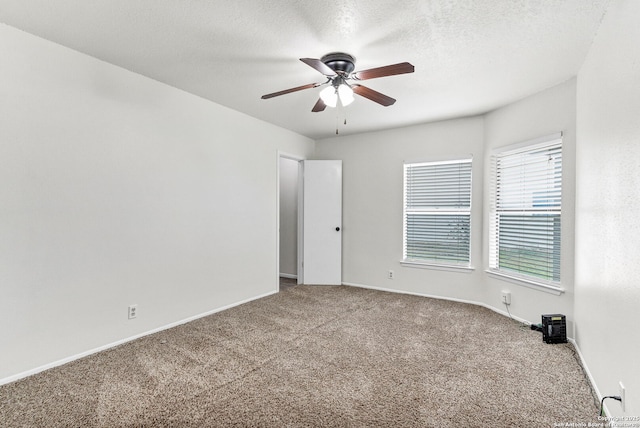 3410 Lone Valley St, San Antonio, TX 78247 - carpeted empty room featuring ceiling fan and baseboards
