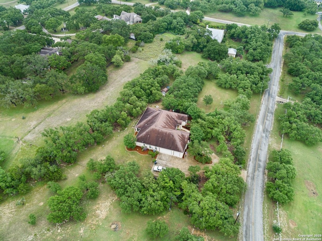 106 Oak Meadow Ln, Boerne, TX 78006 - bird's eye view of a tree filled landscape
