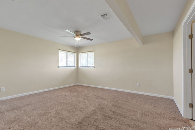 426 E Lindbergh, Universal City, TX 78148 - unfurnished room featuring ceiling fan and carpet