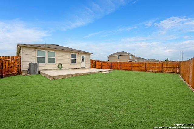 130 Texas Lantana, New Braunfels, TX 78130 - back of house featuring a fenced backyard and a patio